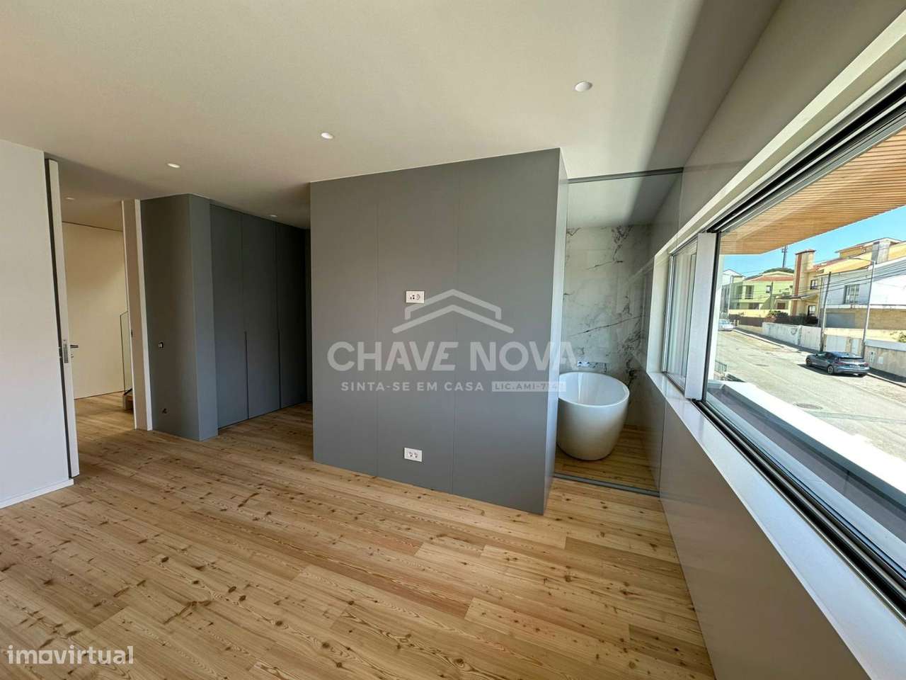 Moradia em Banda V4 Nova c/ Piscina em Canidelo - Grande imagem: 3/24