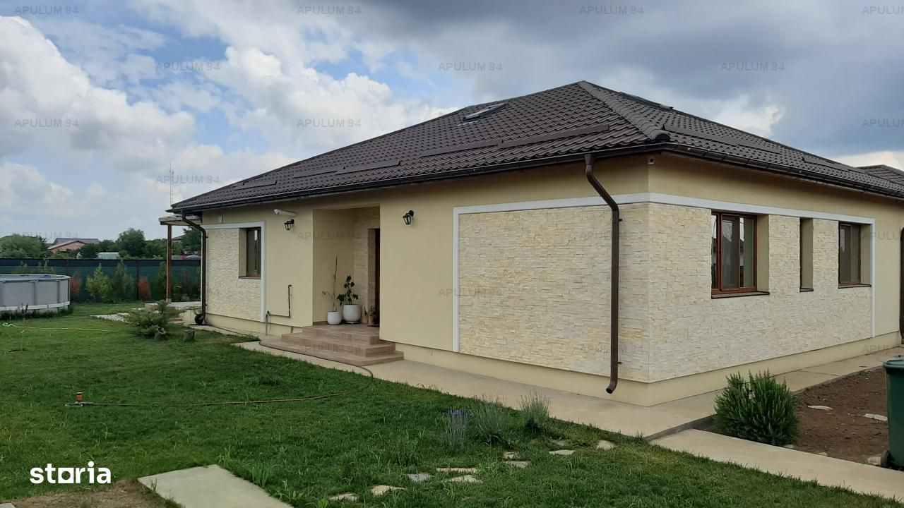 Casa 4c parter 113 mp utili, curte 504 mp, Sabareni, langa Bucuresti