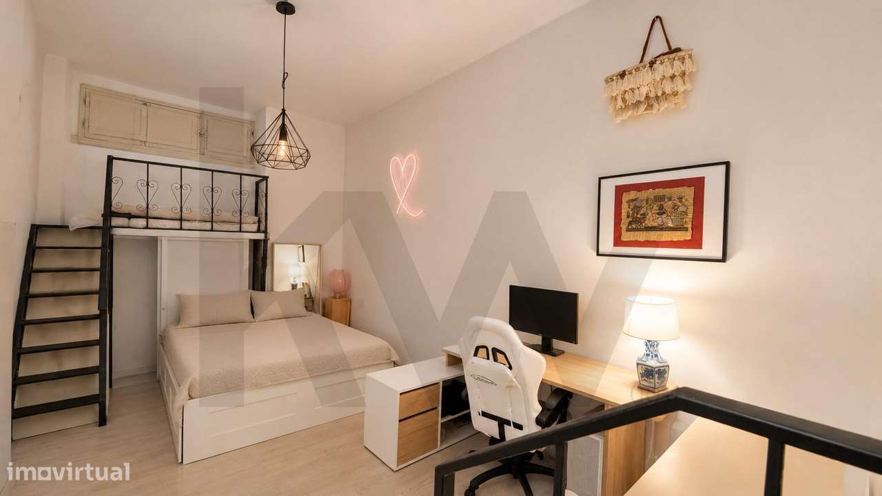 Apartamento T2 com espaço adicional independente | Almada-20