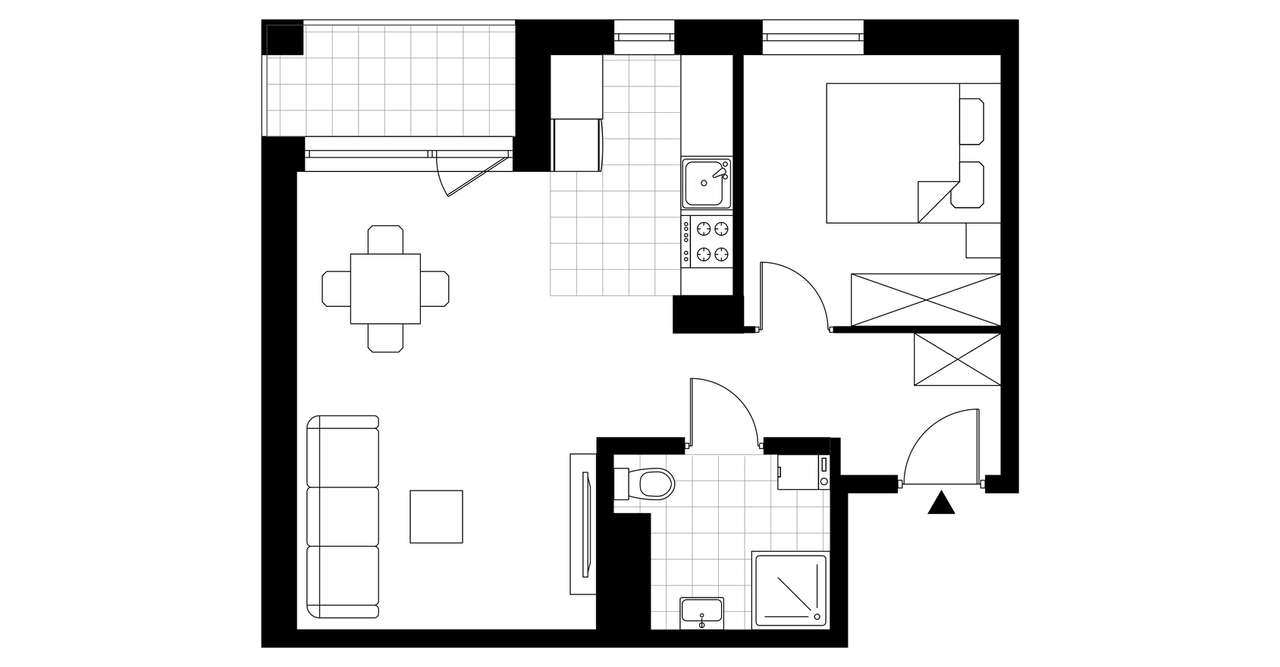 Nowa 32 | mieszkanie 2-pok. | 24 - Pełny obrazek: 4/9