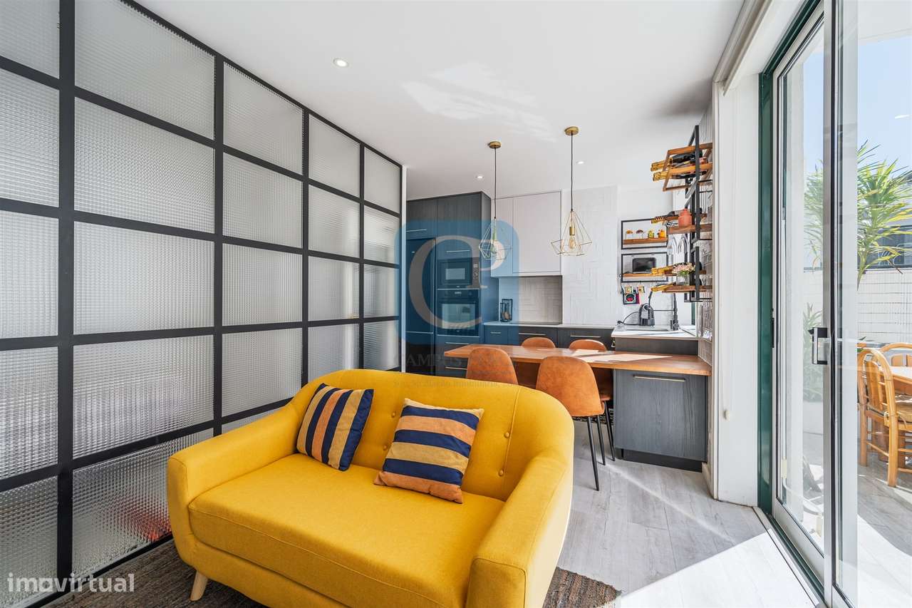 Apartamento T1 com terraço em Leça da Palmeira - Grande imagem: 5/30