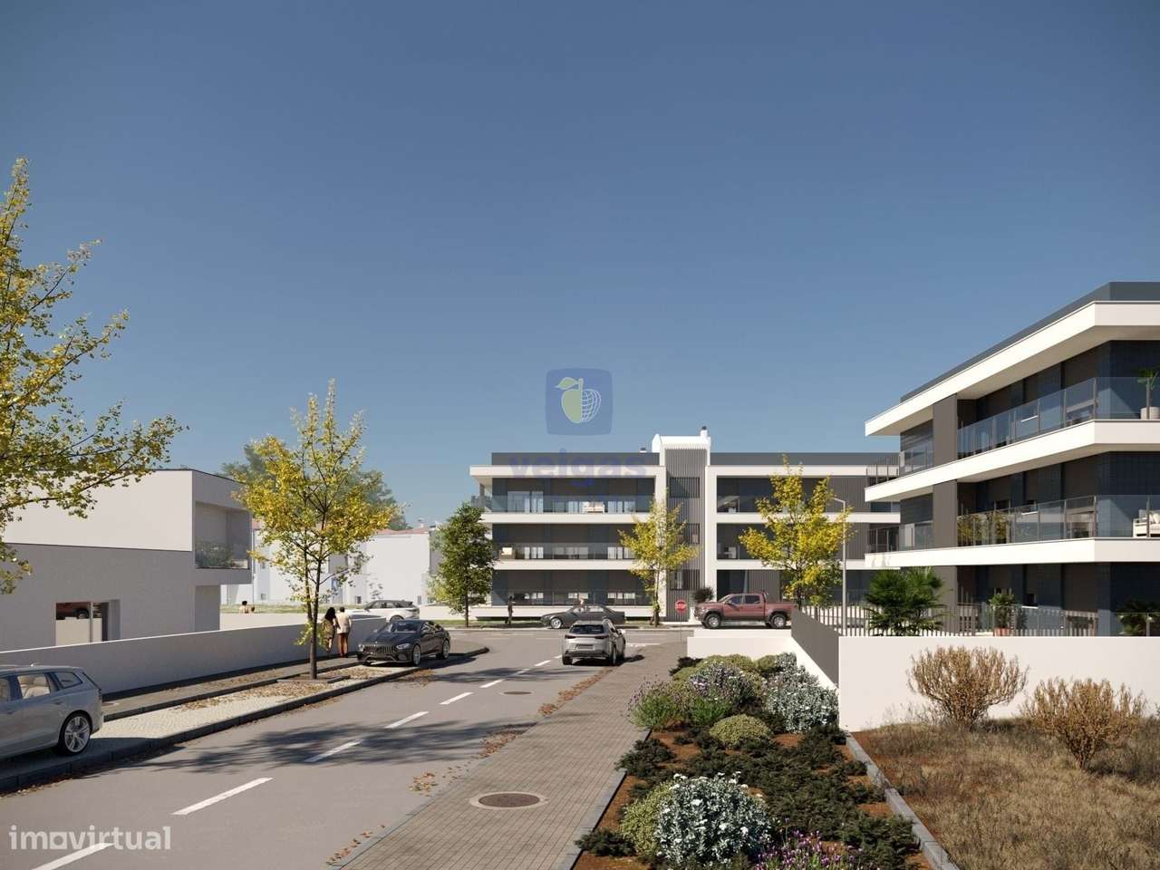 Apartamento T3 Novo em Leiria, Parceiros, com garagem box fechada para-15
