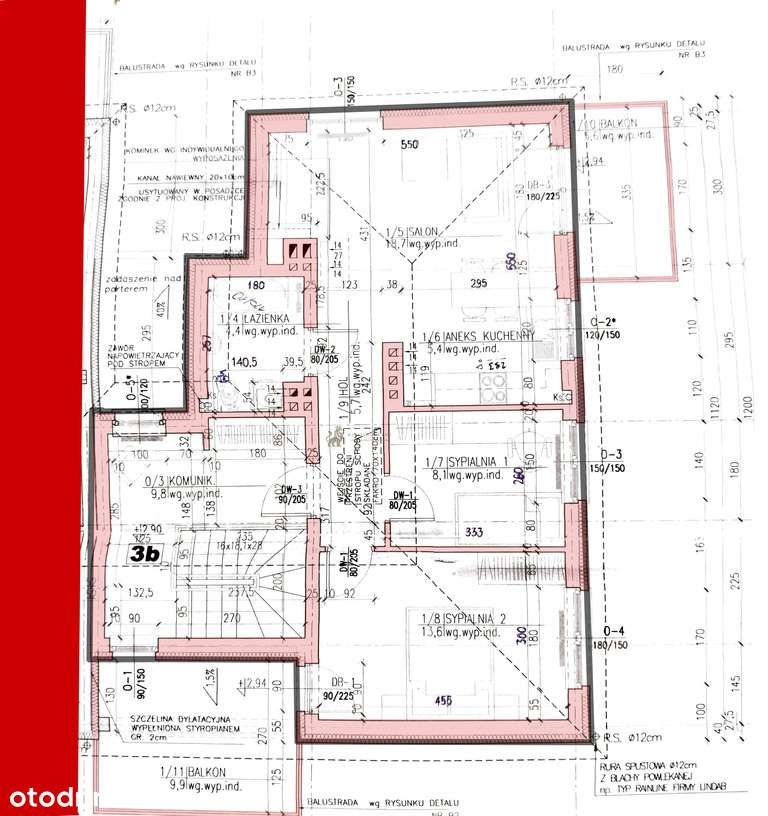 Rembertów - 140 m² - 5 Pokoi - ul. Pancerna - Pełny obrazek: 3/20