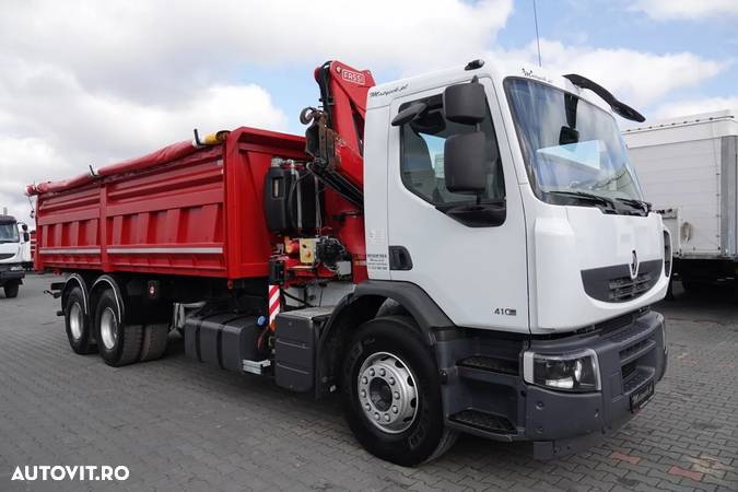 Renault LANDER / 6x4 / BASCULANTE / + HDS FASSI - 24