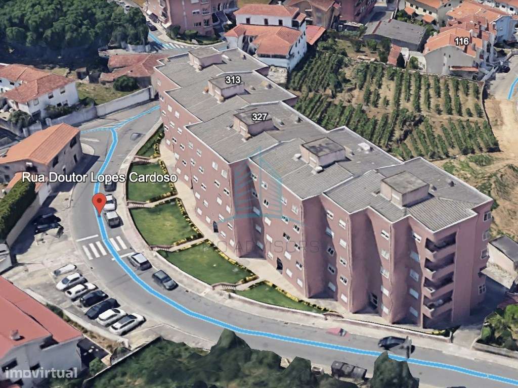 Excelente T2 com Lugar de Garagem e elevador em S. Cosme-33