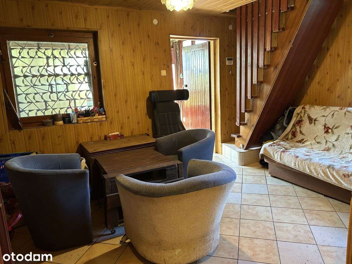 Działka Rod z murowanym domkiem i wędzarnią-11