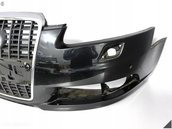 AUDI A6 4F0 C6 S-LINE 04-08 (PRZED LIFTEM) ZDERZAK +GRILL PRZÓD SPRYSK/4PDC - 7