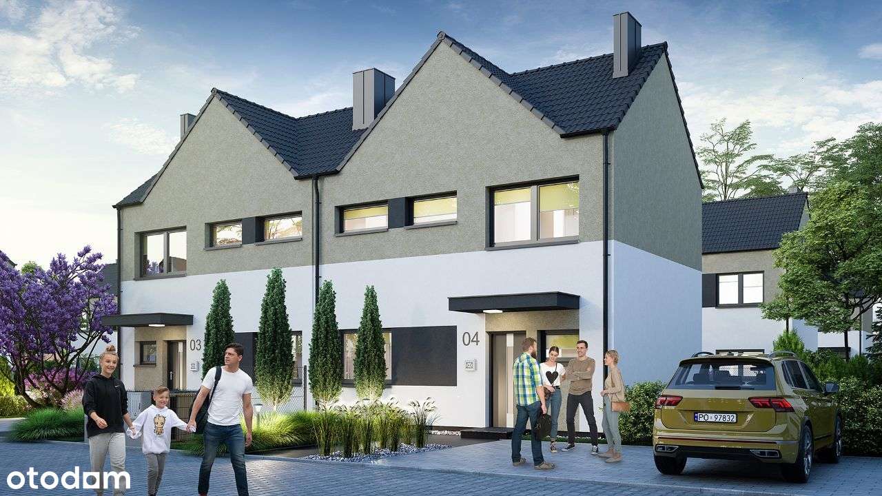 Dom 75,75m2, działka 200m2, poddasze, pompa ciepła - Pełny obrazek: 2/13