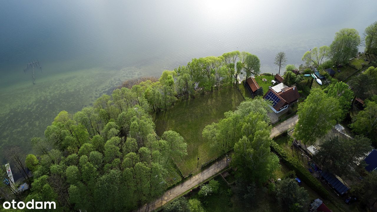 Działka z linią brzegową PLUSKI