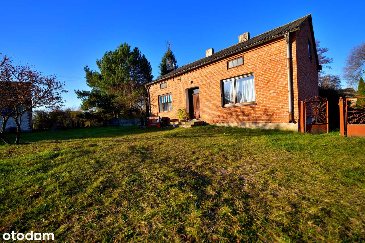 Dom z potencjałem na dużej działce–Nowy Pudłów, blisko Poddębic-5