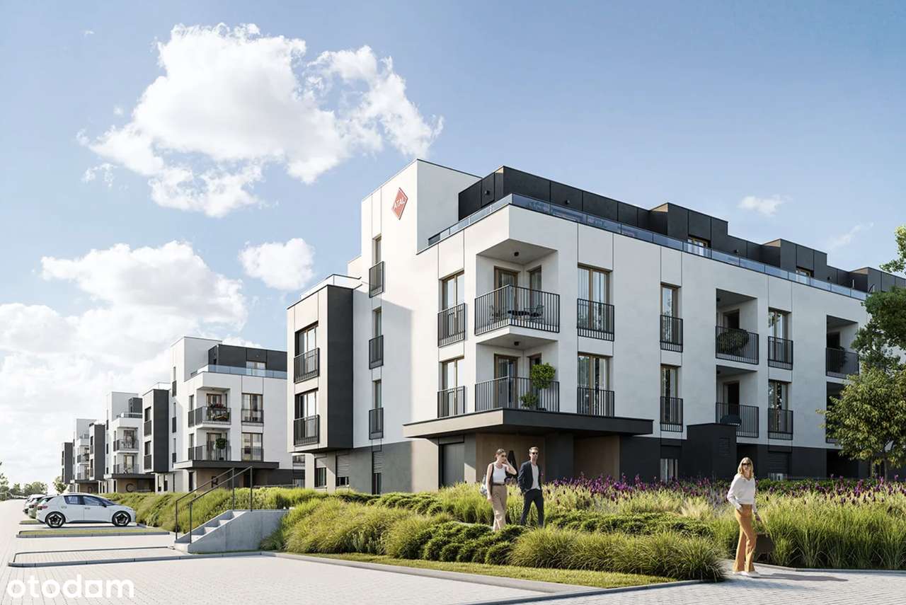 Apartament z dużym Tarasem 36m2, Duże przeszklenia, Salon 40m2, ATAL-7