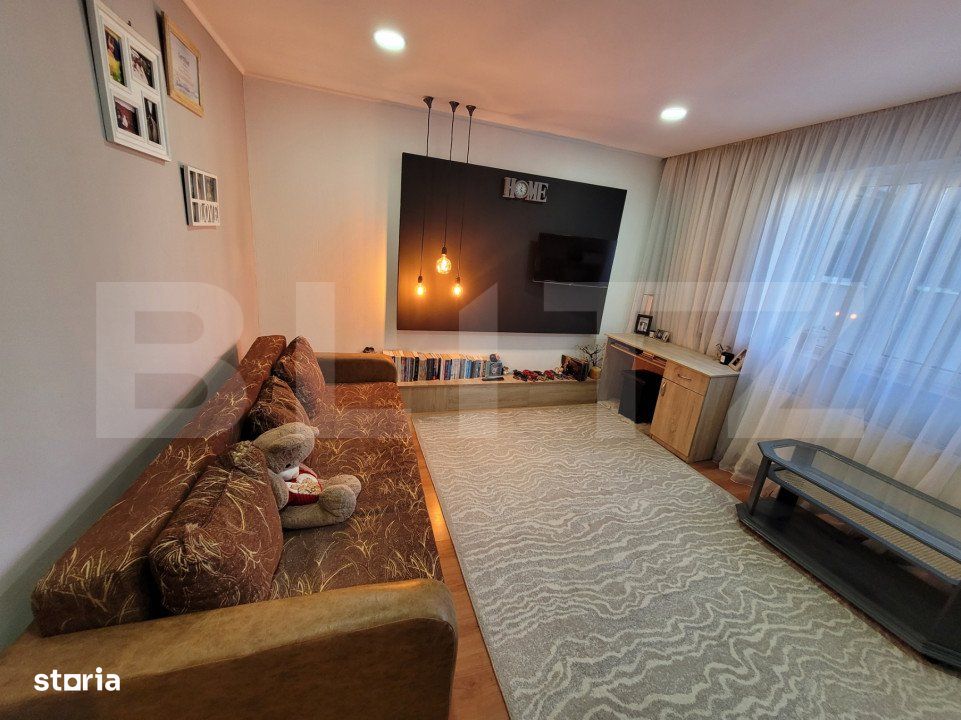 Apartament cu 2 camere decomandate, 43mp utili, zona Manastur/Big
