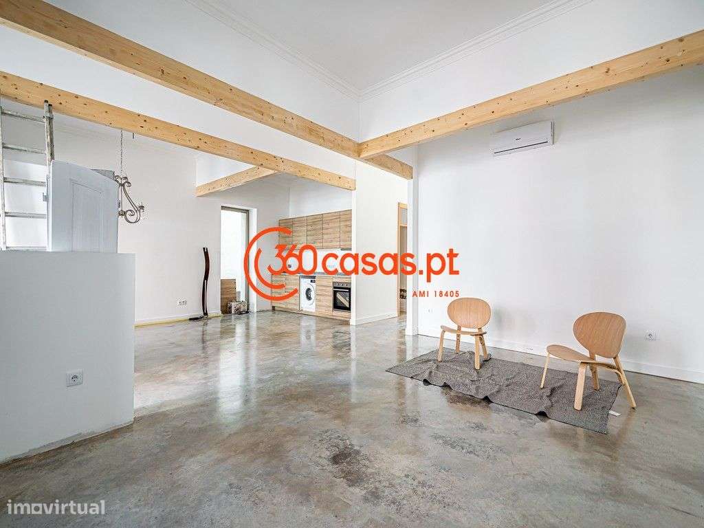 Moradia T1 no centro de Faro, com área bruta de 93m2 e terraço - Grande imagem: 4/24