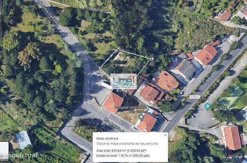 Lote com 836 m2 - moradia individual - Cortes - Grande imagem: 5/6