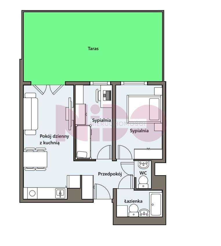 Sprawdź rabaty- grudzień obniża ceny- duży taras-3