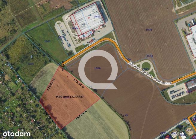Działka przemysłowa 2,13 ha – Tczew, Mpzp 4U-P-3
