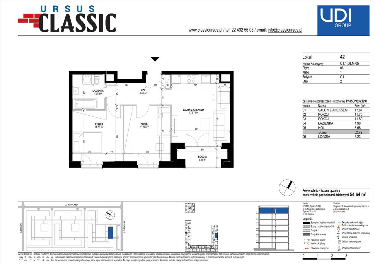 Ursus Classic | mieszkanie 3-pok. |C1_42 - Pełny obrazek: 2/9
