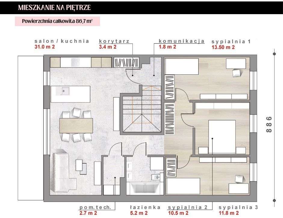 Nowe apartamenty w centrum Tarnowskich Gór-13