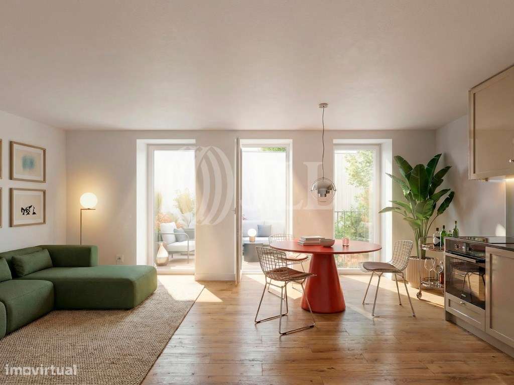 Apartamento T1, novo, com terraço, no Apolónia Collection, com pisc... - Grande imagem: 2/27