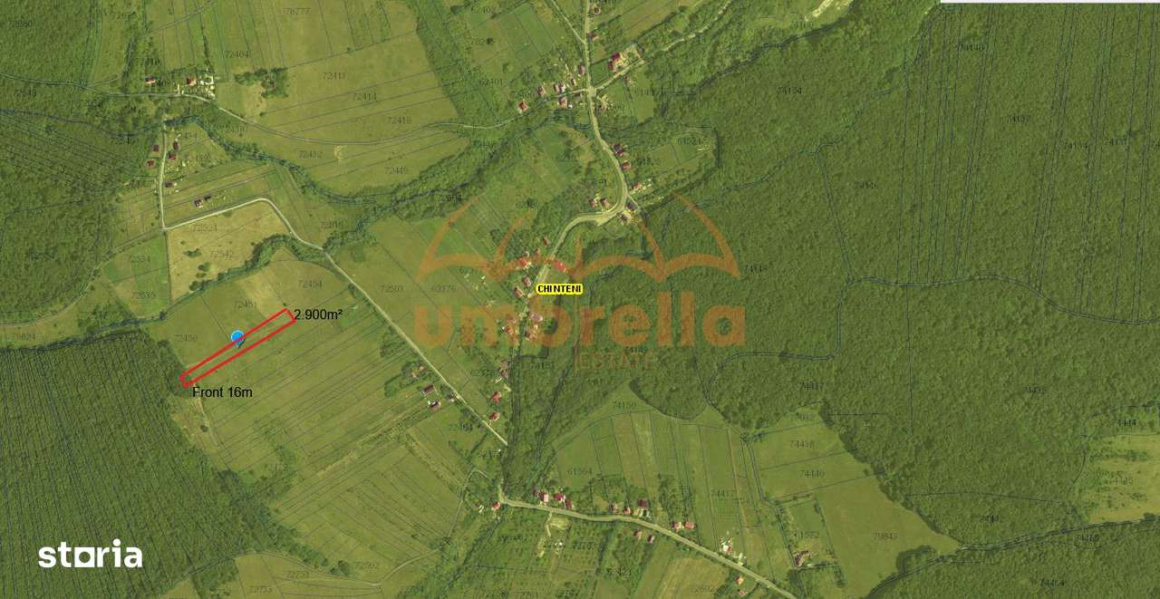 De vanzare teren 2.900m²   Chinteni-Padureni ! - Imagine principală: 2/4