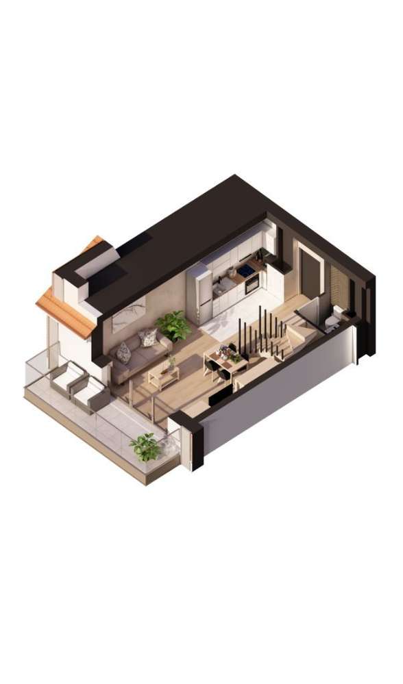 Idealny apartament 2- poziomowy nad Zatoką Pucką - PUCK - 63,09m2 - Pełny obrazek: 2/11