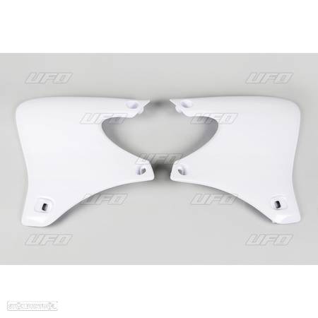 tampas laterais de radiador ufo branco yamaha wr / yz 426 - 1