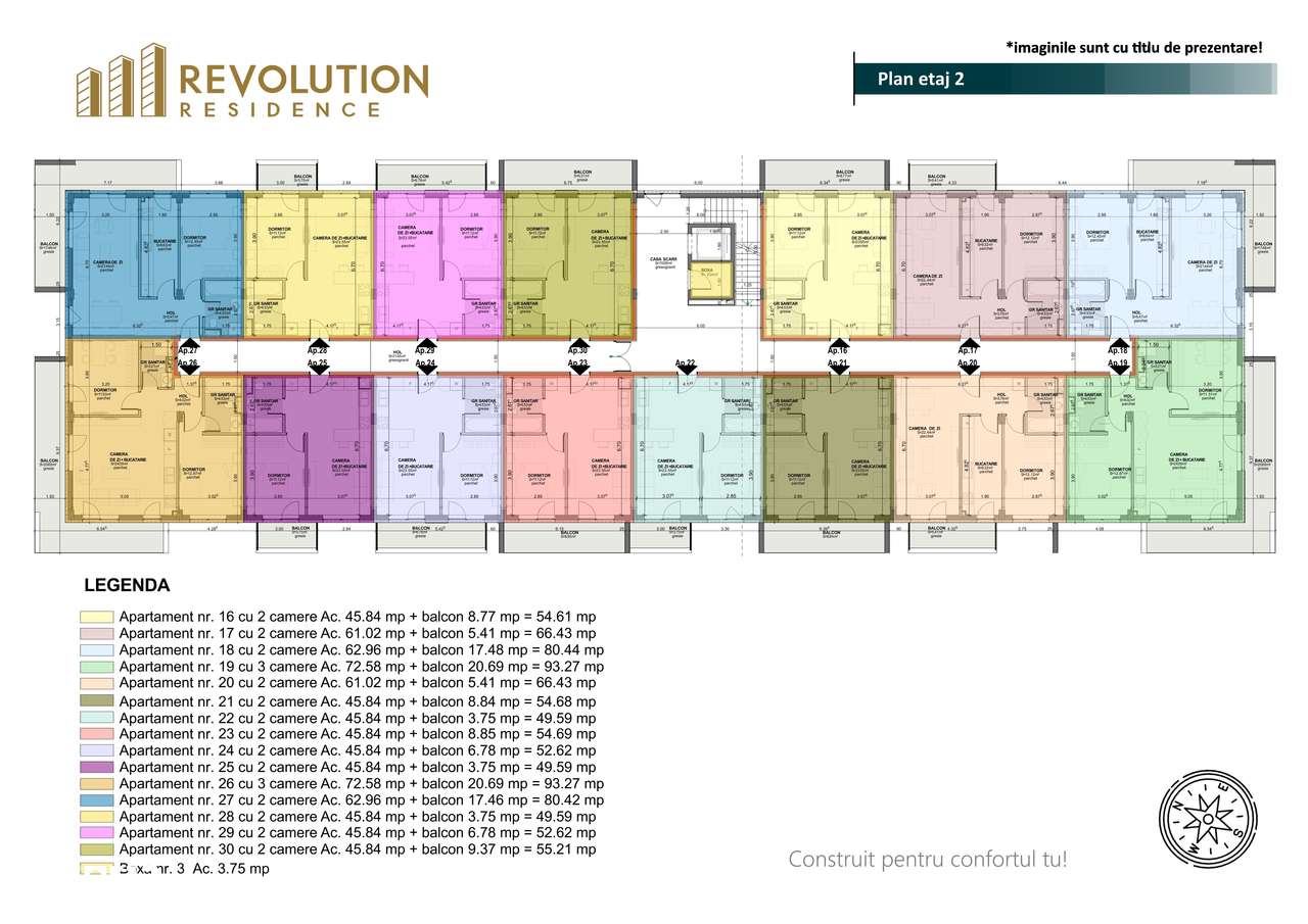 COMISION 0% - Apartamente 3 camere - Margeanului 1B-A1, Baia Mare-6