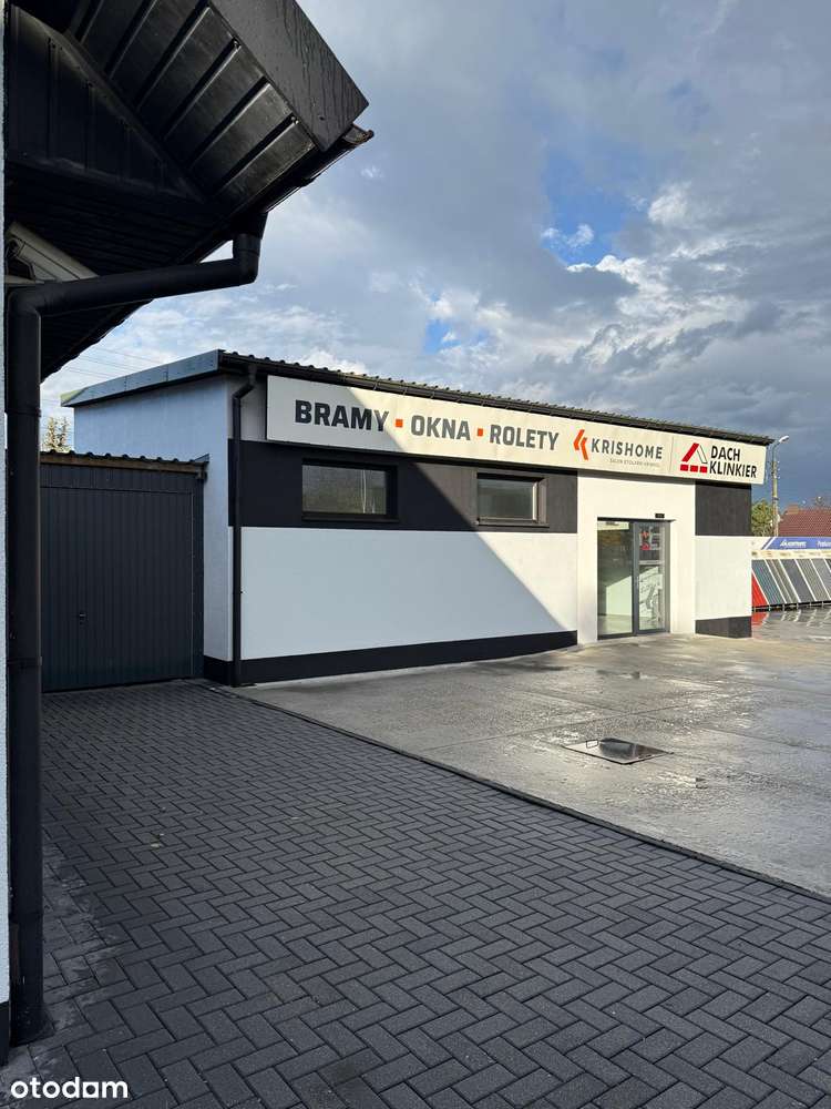 Lokal usługowo- handlowy + plac utwardzony- bezpośrednio! - Pełny obrazek: 2/12