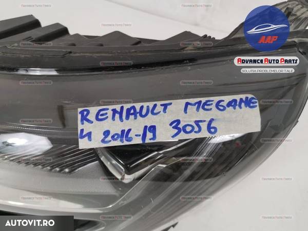 Far stanga Renault Megane 4 an 2016-2019 full led in stare buna original - 3