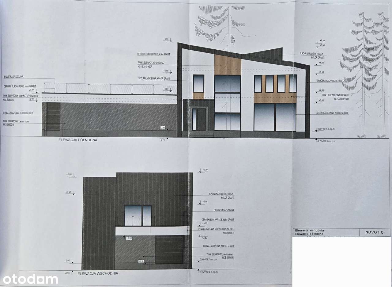Działka z pozwoleniem na budowę (gotowy projekt domu) - Pełny obrazek: 4/5