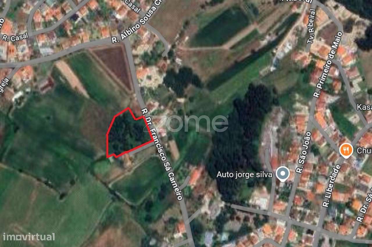 Terreno de 4721m2, em Palmeira a 4Km do centro de Santo Tirso - Grande imagem: 3/15