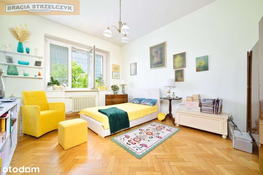 Belwederska. 4 pokoje. Balkon. 3 piętro. Zieleń - Pełny obrazek: 3/5