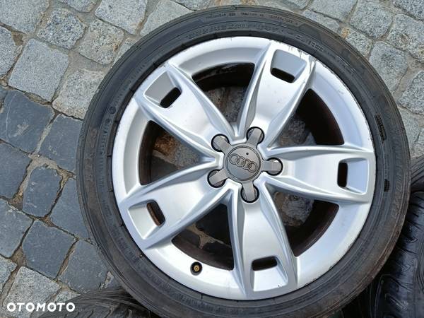 Felgi aluminiowe 17 Audi A3 5x112 ET56 Seat Leon Skoda Octavia VW Golf Passat 8P0601025BL - 17