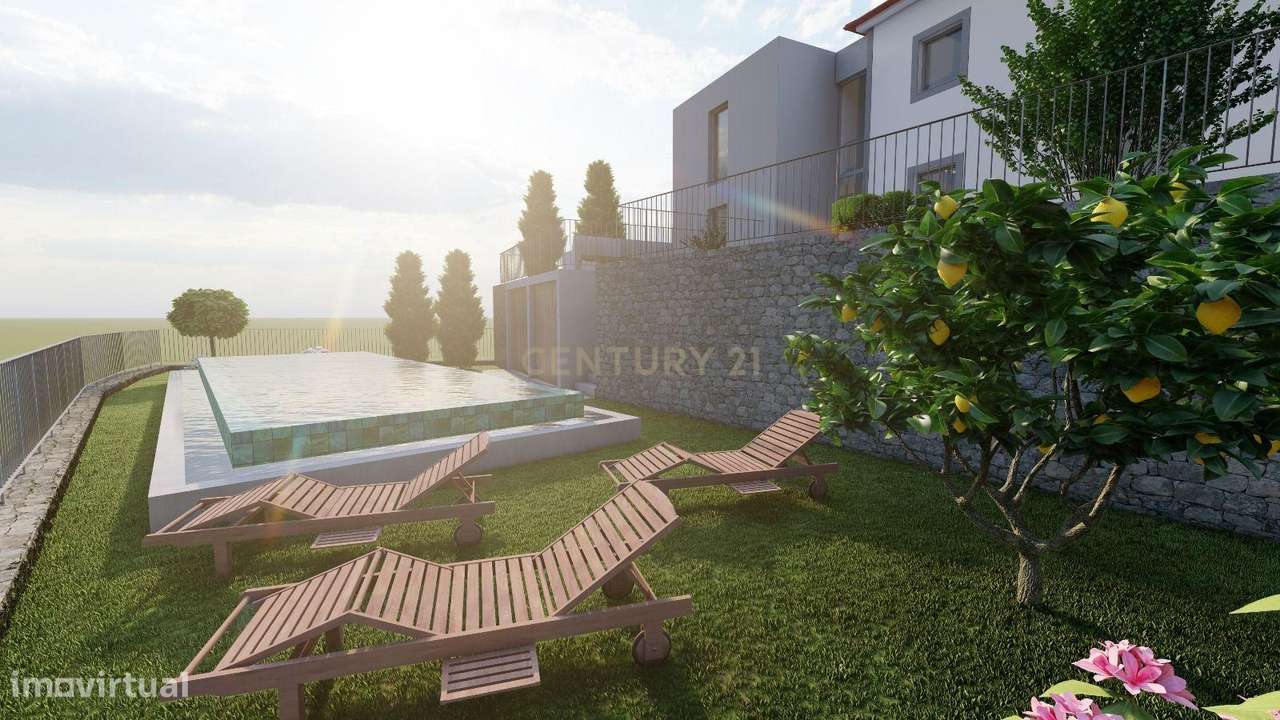 Moradia em Construção com Piscina e Vista Deslumbrante para a Montanha - Grande imagem: 3/15