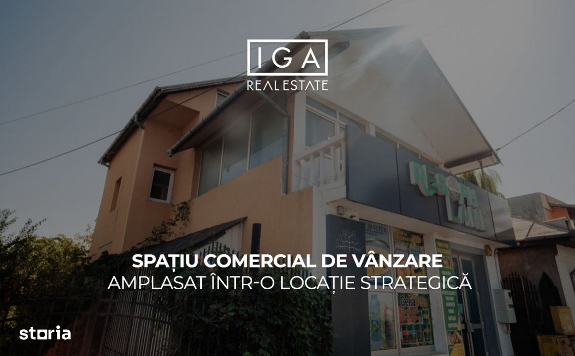 Spatiu comercial de vanzare, amplasat intr-o locatie strategica