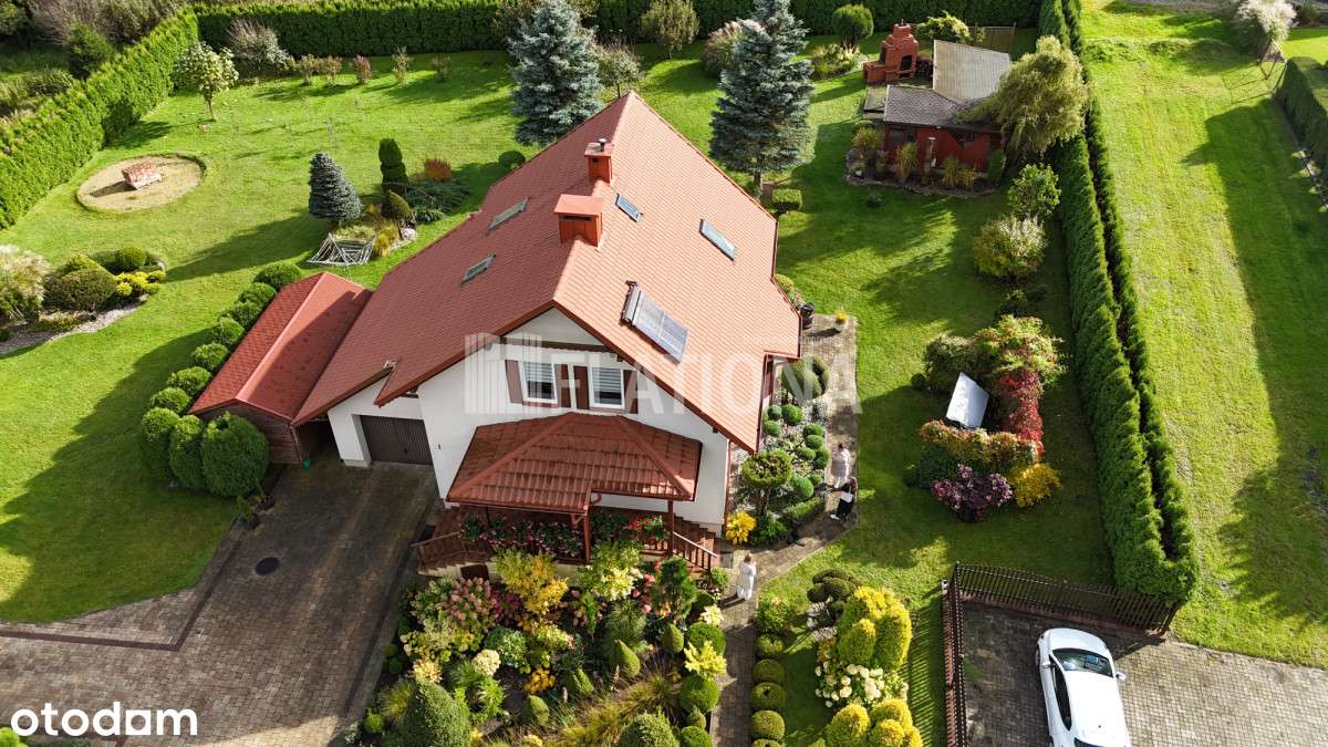 Dom z dużym ogrodem i z systemem fotowoltaicznym - Pełny obrazek: 5/19