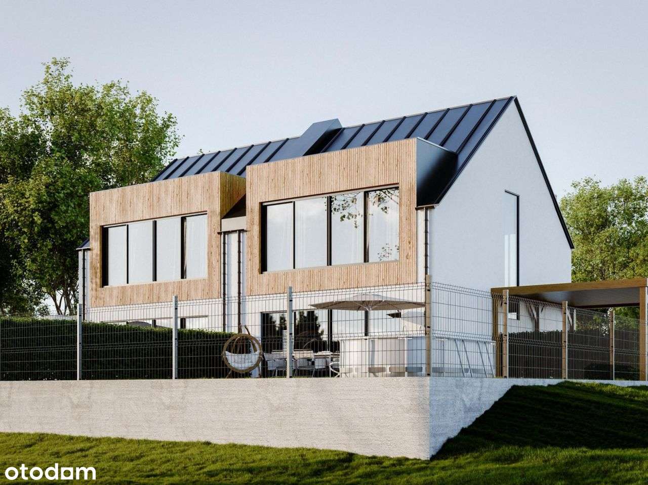 Nowoczesny bliźniak 101 m² w Libertowie | Stan sur-0