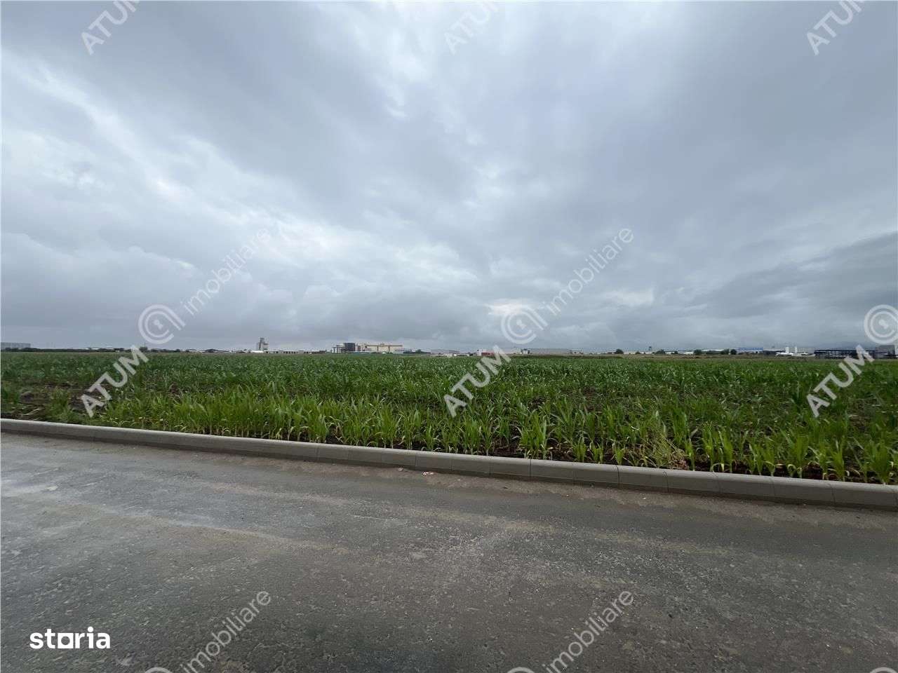 Teren intravilat de 9000 mp cu PUZ situat in zona Industriala Vest - Imagine principală: 5/8