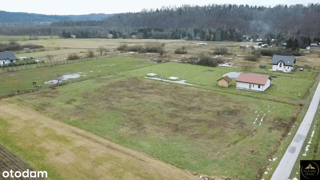 Kompleks 3 działek budowlanych – Załuż gmina Sanok.-6