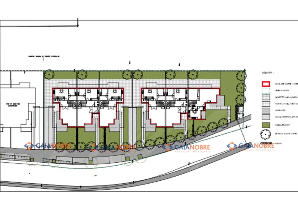 Terreno em Grijó para 6 moradias