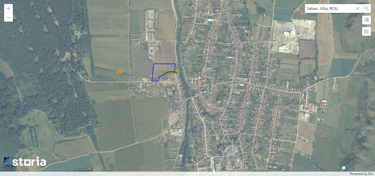 Teren Intravilan De Vanzare In Petresti-Sebes, 24178 mp. Comision 0 - Imagine principală: 2/4