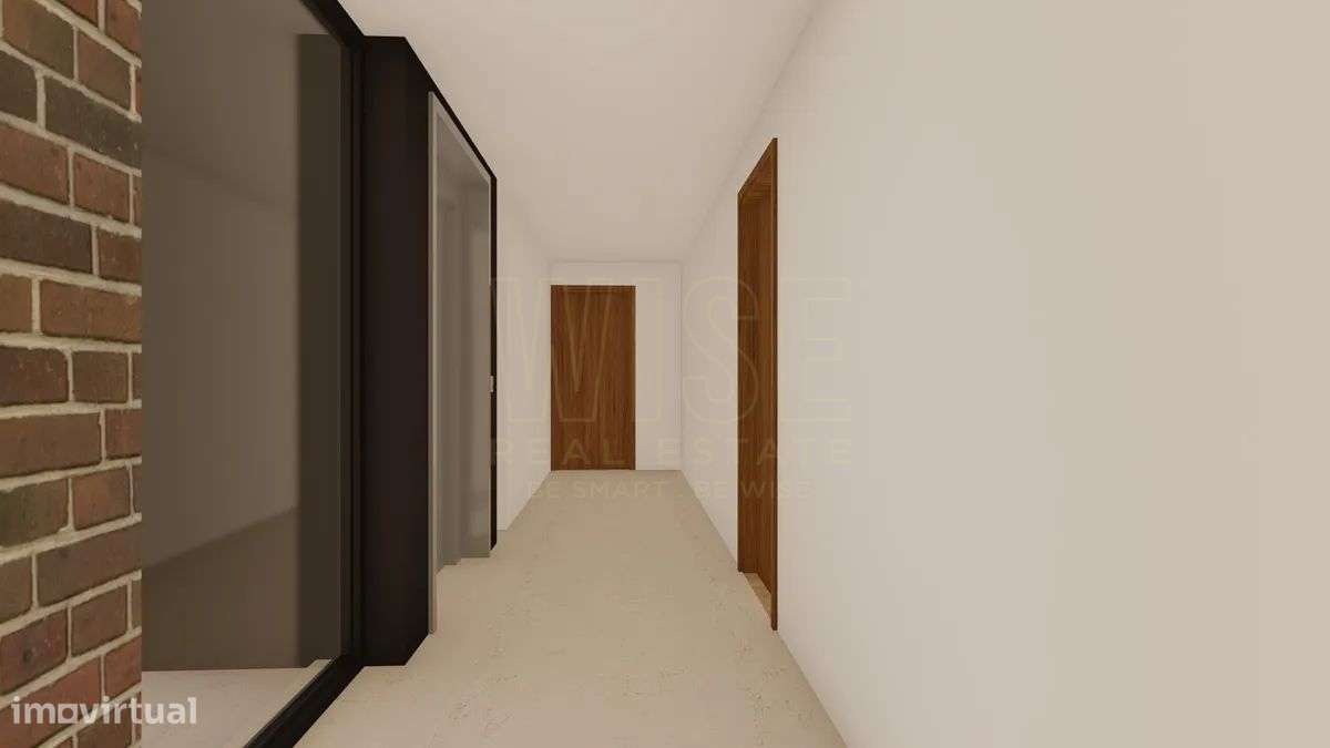 Apartamento T2 com garagem  Lordemão-6
