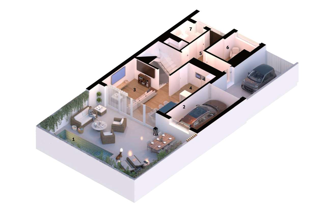 Vende-se moradia com piscina em Olhão | Chave na mão-5