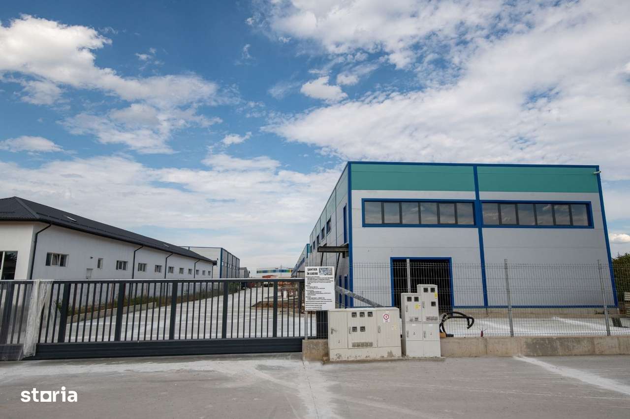 Ansamblu industrial 9 hale, 5.175 mp, Popești-Leordeni, investiție-0