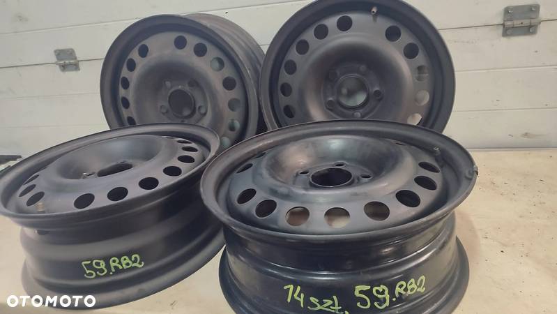 59RB2. FELGA STALOWA 5X110 ET49 6JX15H2 OPEL ASTRA ZAFIRA MERIWA OC 65,1 - 9