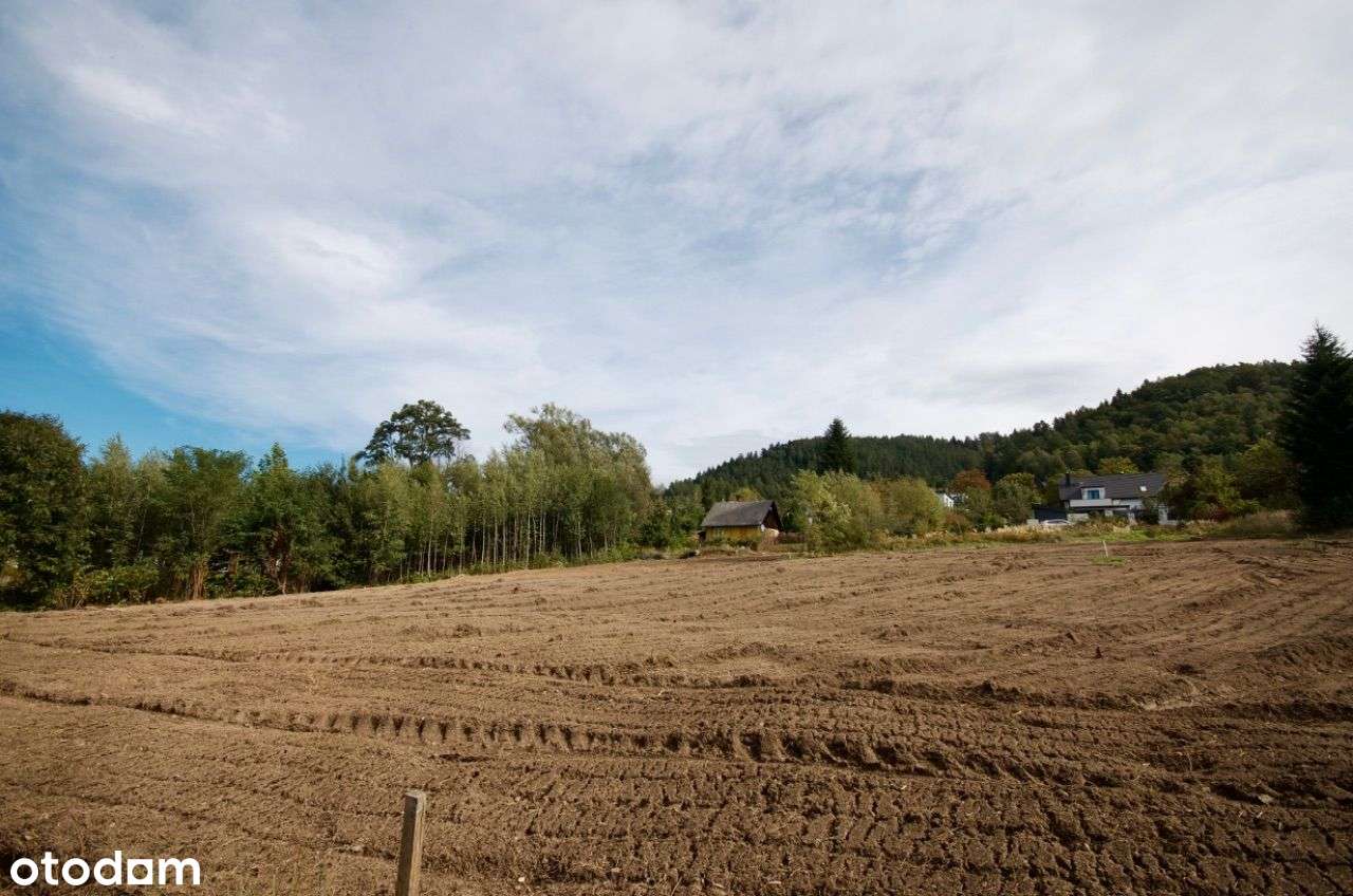 Działka w straconce na granicy lasu 14,5 ara-1