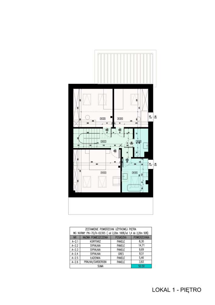 Dom bliźniak 124 m² z pompą ciepła i klimatyzacją, Kłaj, pow. wielicki-12