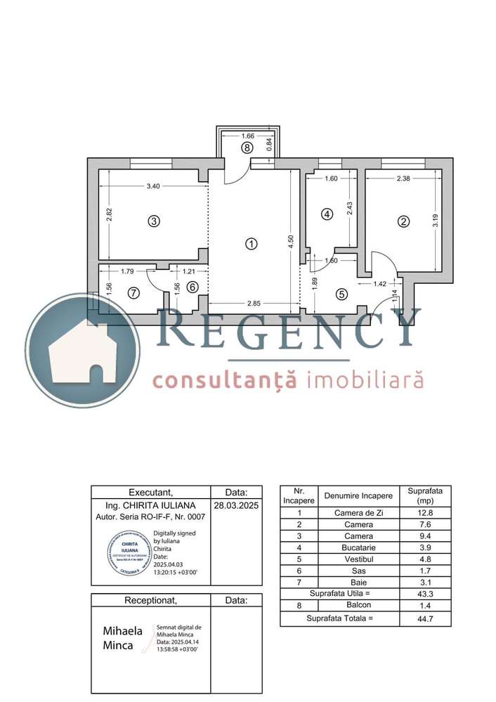 Liber, renovat, în bloc reabilitat, 3 camere la pret de 2-11