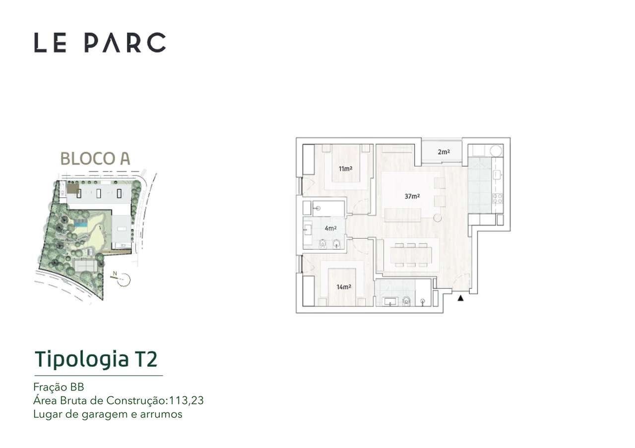T2 Novo Varanda Canidelo | T2 novo Gaia | Apartamento Le Parc-22