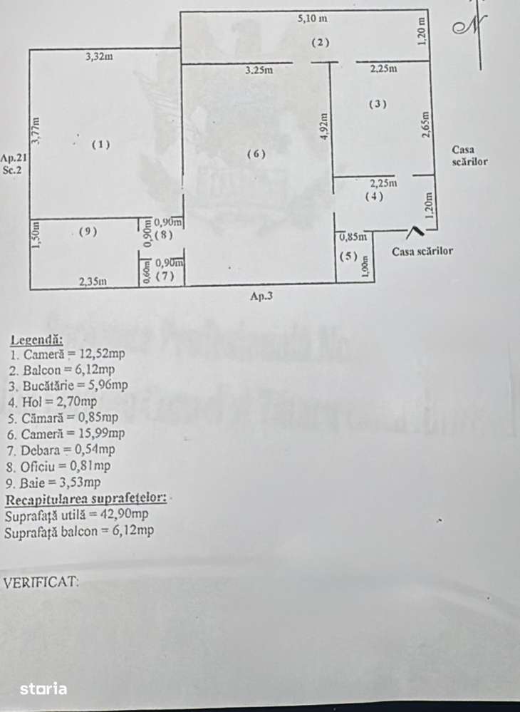 Apartament 2 camere zona Tiglina 3, parter-0